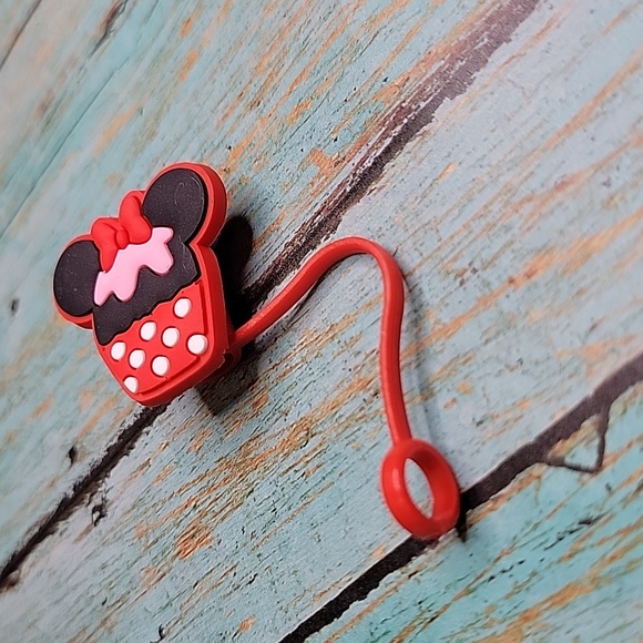 Minnie Mouse Cupcake Straw Topper - Picture 5 of 5